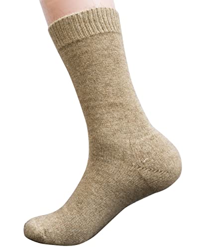 Noble Wilde, Possum Socken, 33% Possum, 44% Wolle, 7% Seide, 16% Synthetik (Beige, M) von Noble Wilde