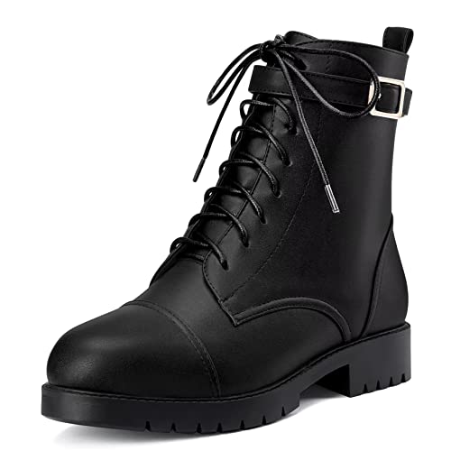 NobleOnly Damen Niedrige Chunky Blockabsatz Absatz Heel Runde Zehenkappe Schnüren Schnürung Reißverschluss Stiefeletten Büroschuhe Klassisch Schuhe Schwarz 38 EU NobleOnly Damen Niedrige Chunky Blockabsatz Absatz Heel Runde Zehenkappe Schnüren Schnürung Reißverschluss Stiefeletten Büroschuhe Klassisch Schuhe Schwarz 38 EU von NobleOnly