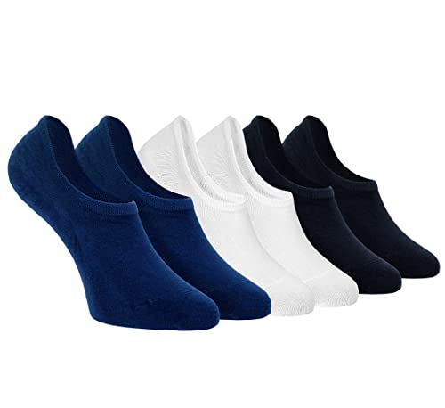 NoblesBox No-Show-Socken für Herren und Damen, rutschfest, Bambus, niedrig geschnitten, Freizeitsocken (as3, numeric, numeric_39, numeric_42, regular, short, Asorti-1) von NoblesBox