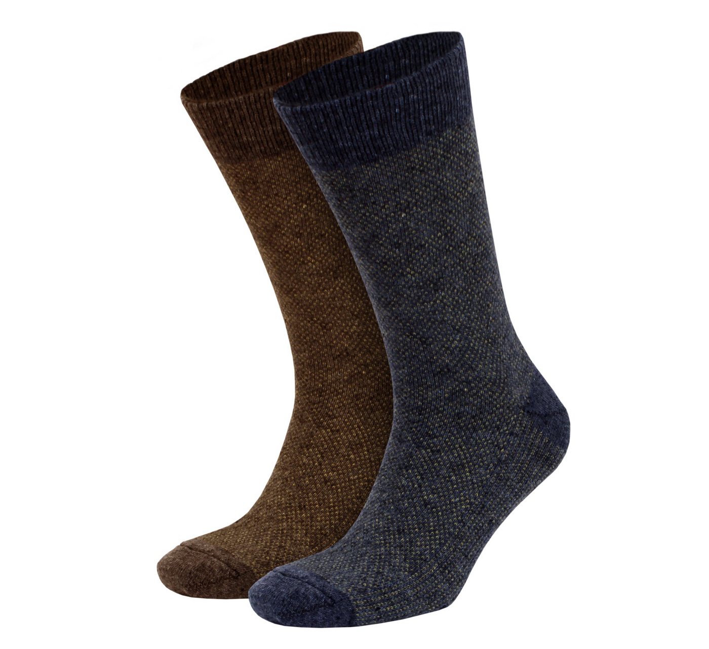 NoblesBox Norwegersocken Herren Wollsocken (Beutel, 2-Paar, 40-44 EU Größe) Herren Warme Socken, Herren Arbeitssocken von NoblesBox