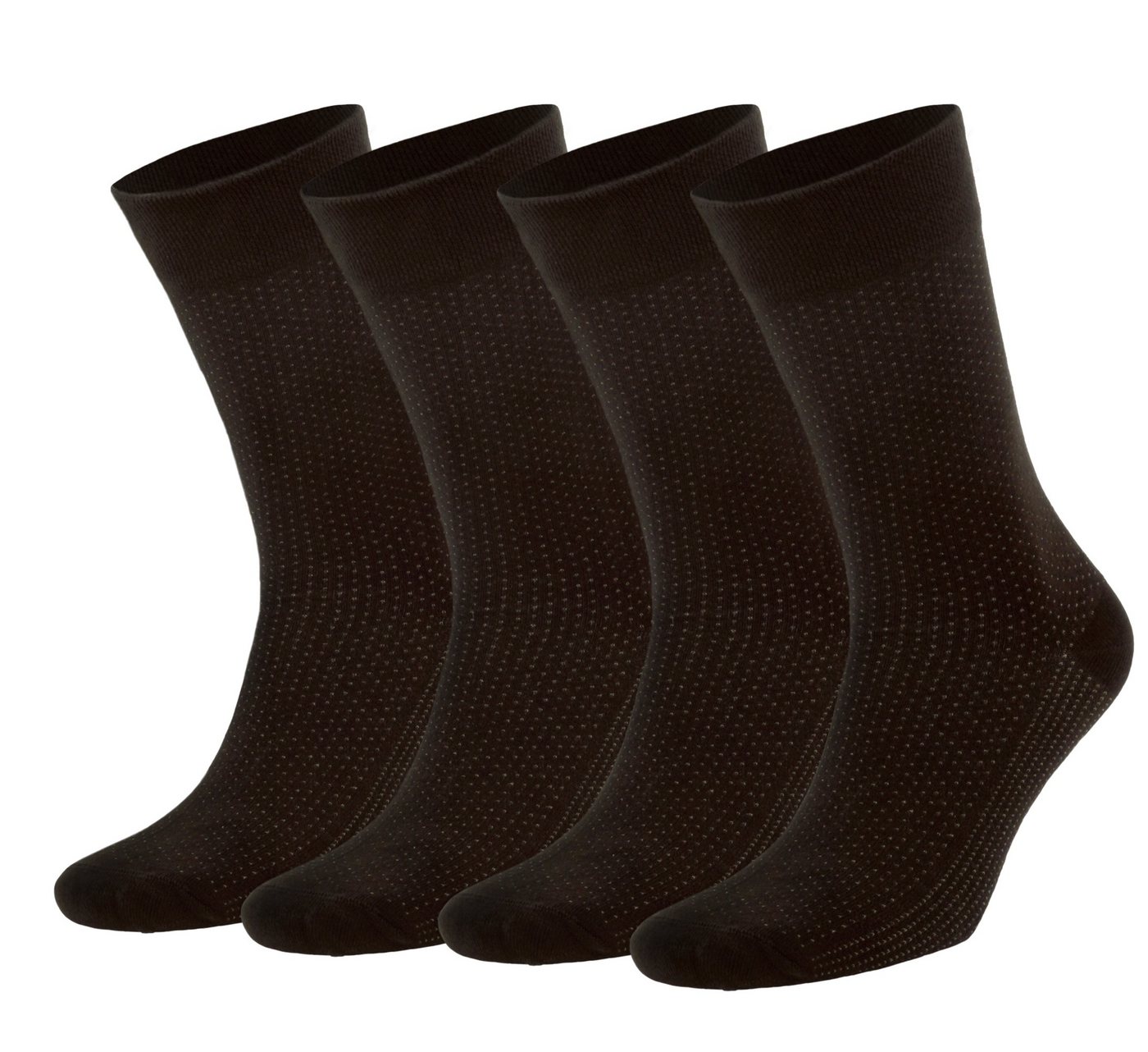 NoblesBox Socken Damen und Herrensocken (Box, 4-Paar) Arbeitssocken, Bambussocken von NoblesBox