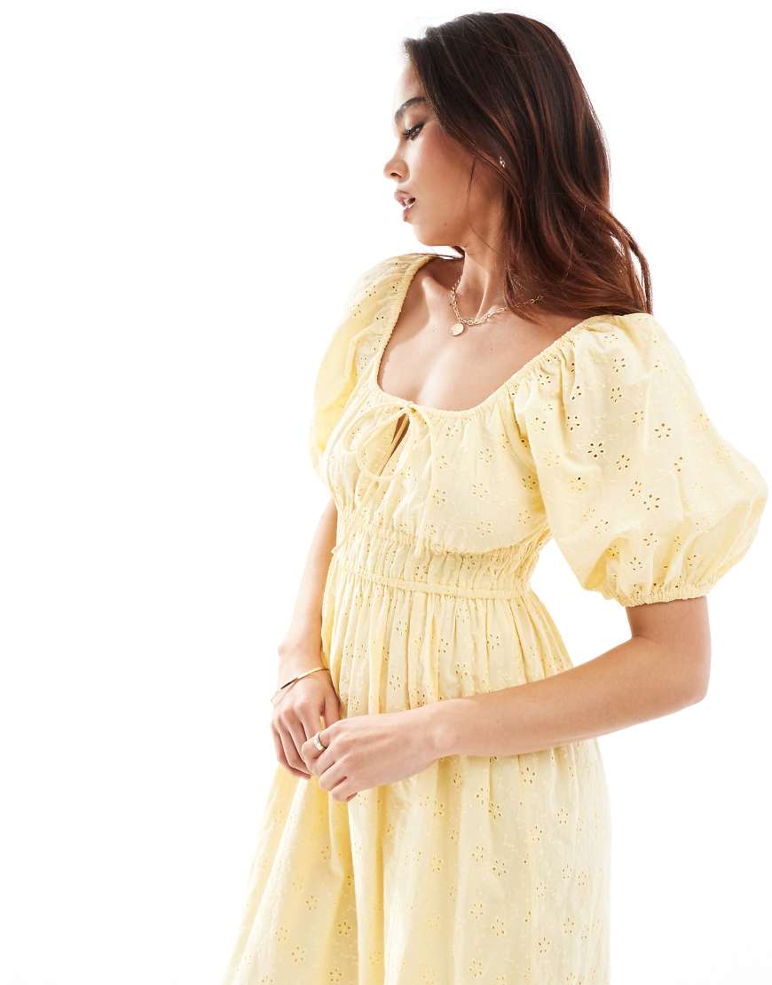 Nobody's Child - Evelyn - Midaxi-Kleid in Gelb Nobody's Child - Evelyn - Midaxi-Kleid in Gelb von Nobody's Child