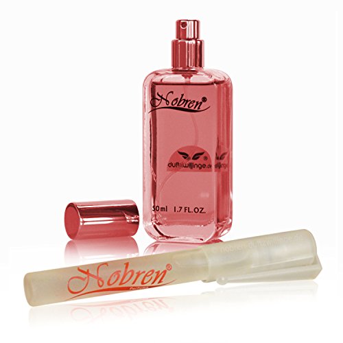 Nobren C45 Women | FLEURI POUDRÉ von DuftzwillinG ® Eau de Parfum für Damen ~ blumig-pudrig | 8ml EdP Taschenzerstäuber von Nobren