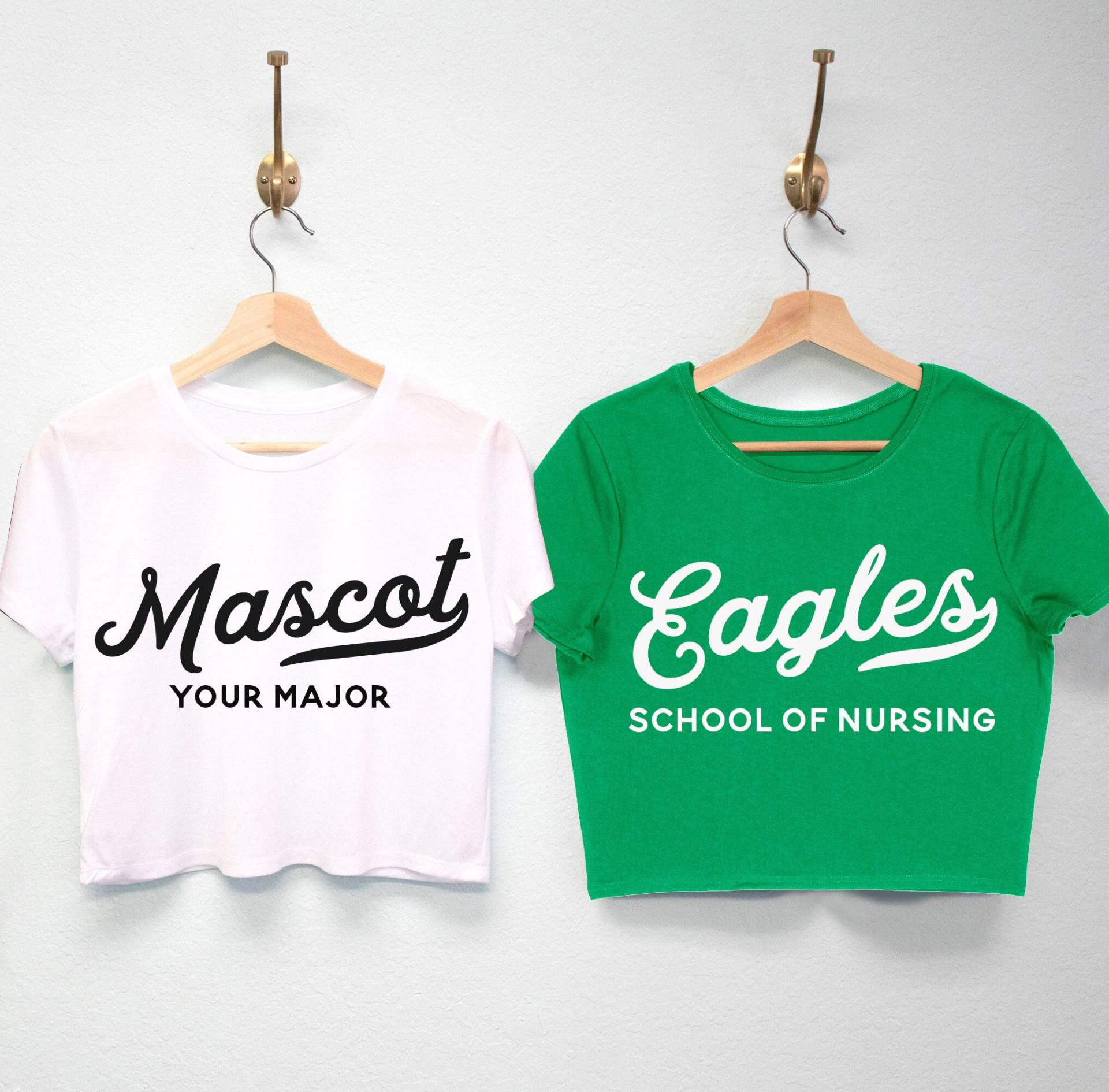 College Major Shirt Oder Crop Top, Your College Major Tshirt, Shirts, Business School Stillschule, Of Medicine von NobullWomanApparel