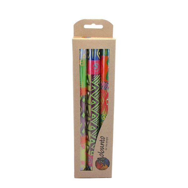 Nobunto Kerzen Geschenkset - 3 x Stabkerze 23cm - Viele Designs von Nobunto