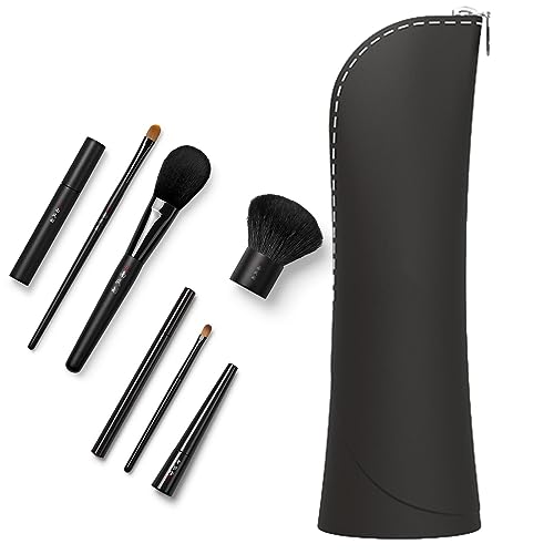 Silikon-Bürstenhalter | Weicher Make-up-Pinsel-Schwammhalter - Trendiger und tragbarer Kosmetik-Gesichtspinselhalter aus Silikon, Organizer für Make-up-Werkzeuge für Pinsel und Make-up Nocapam von Nocapam