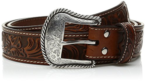 Nocona Belt Co. Herren Floral Embose Western Bucle Gürtel, hautfarben, 40 von Nocona Belt Co.