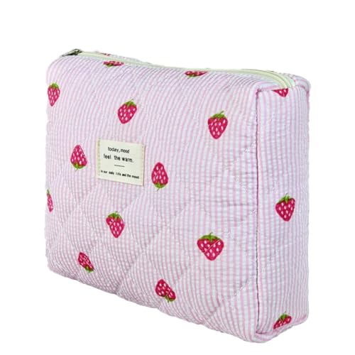 Cosmetic Bag Set Make Up Bag Emergency kit Girls School Bag,Kosmetiktasche groß Kosmetiktasche Damen Reise Aesthetic Stuff Clean Girl Coquette Make Up Tasche (O) von Nocyclonic