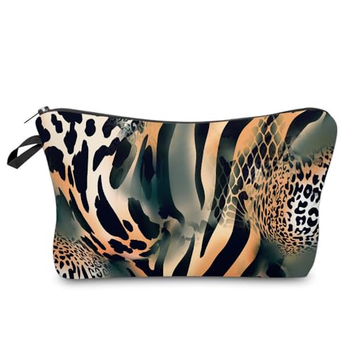 Make up Tasche mit Reißverschluss Kosmetiktasche Klein für Handtasche Multifunktionale Makeup Tasche mit Reißverschluss, Kosmetikzubehör-Organizer (J) von Nocyclonic