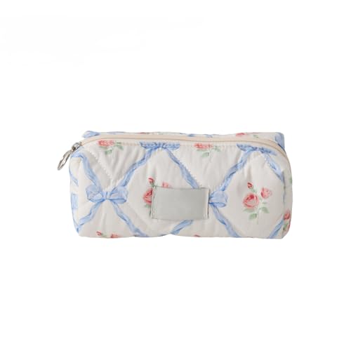 Women's Toiletry Bag with Floral Pattern, Cosmetic Bag, Large Capacity, Makeup Bag, Wash Bag for Children, Girls, Men (9) von Nocyclonic