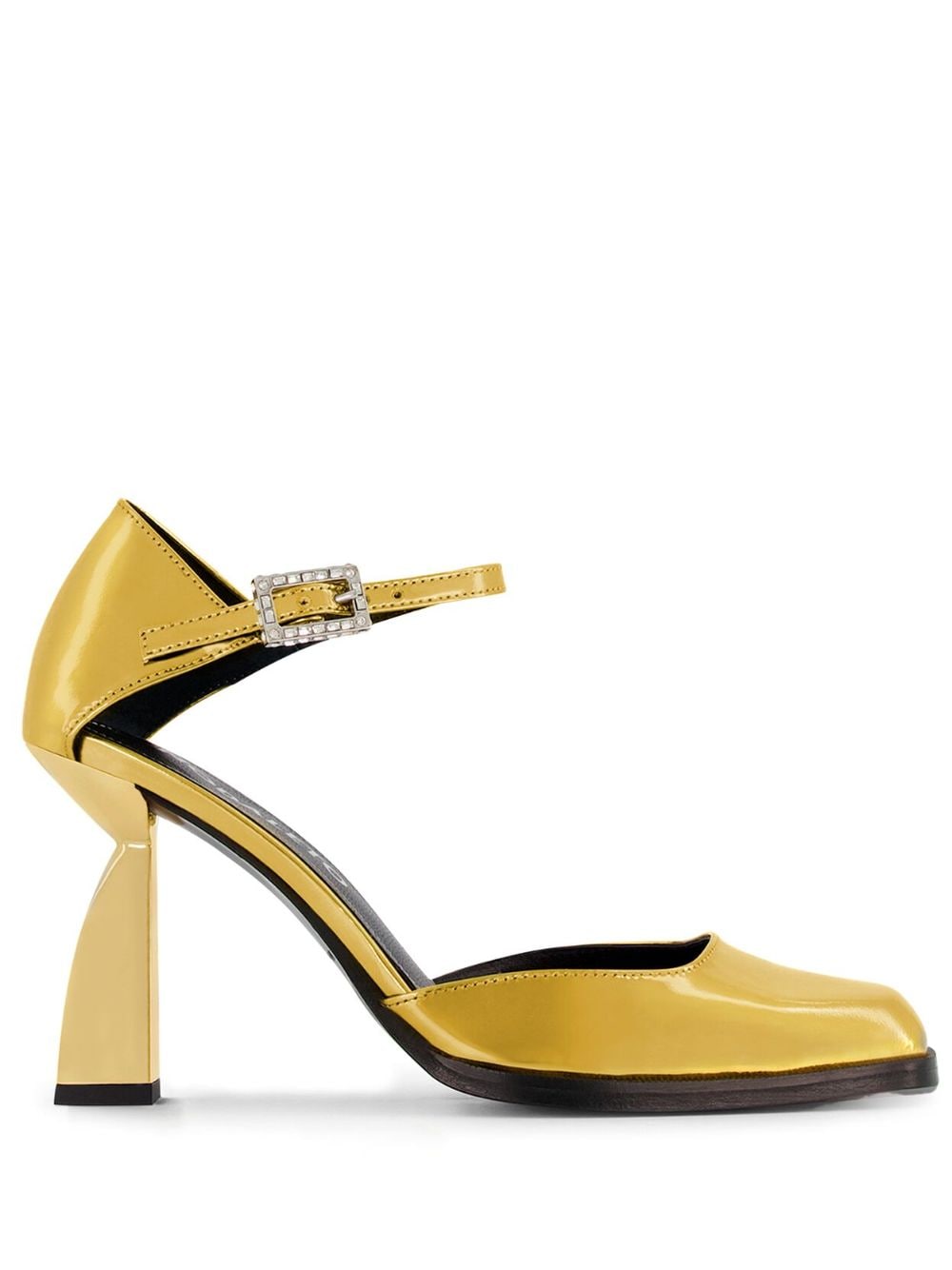 Nodaleto Pumps mit Knöchelriemen - Gold von Nodaleto