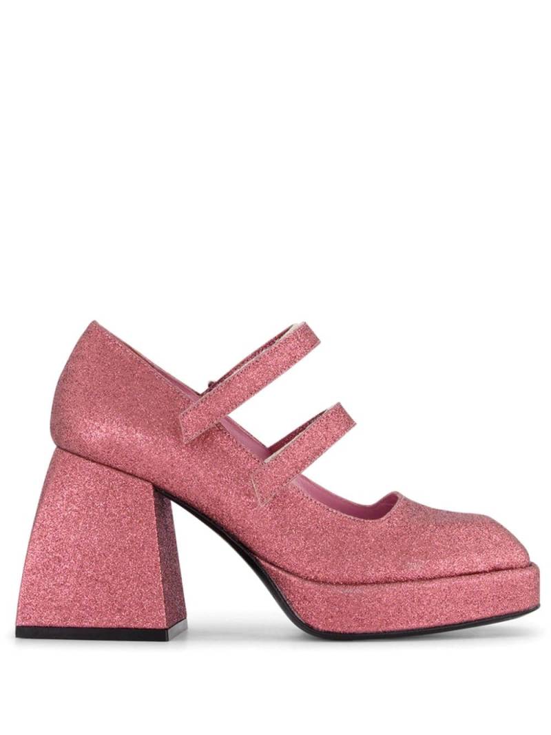 Nodaleto Bulla Babies Pumps 90mm - Rosa von Nodaleto