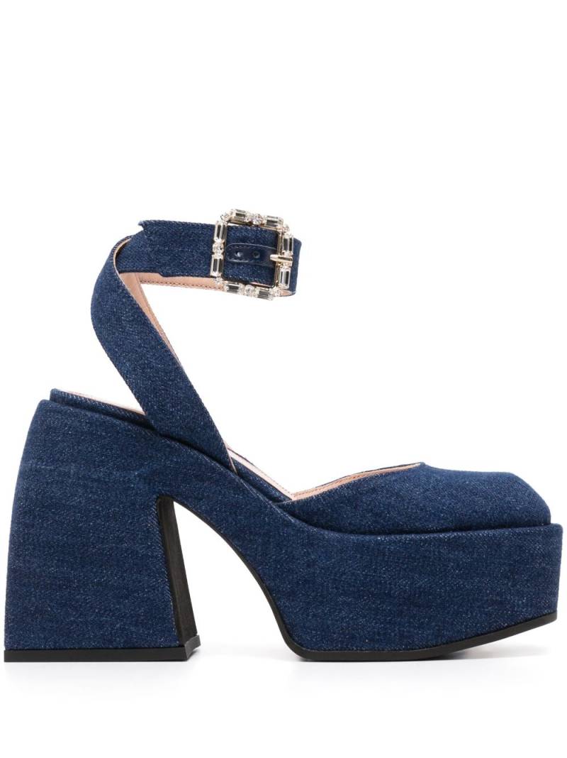 Nodaleto Bulla Sofia Pumps - Blau von Nodaleto