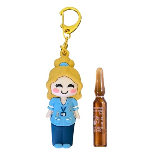 NHS Band 5 Ampullenbrecher - Praktischer Schlüsselanhänger für sorgsame Profis, beige (blonde), 6 cm von Nodlang