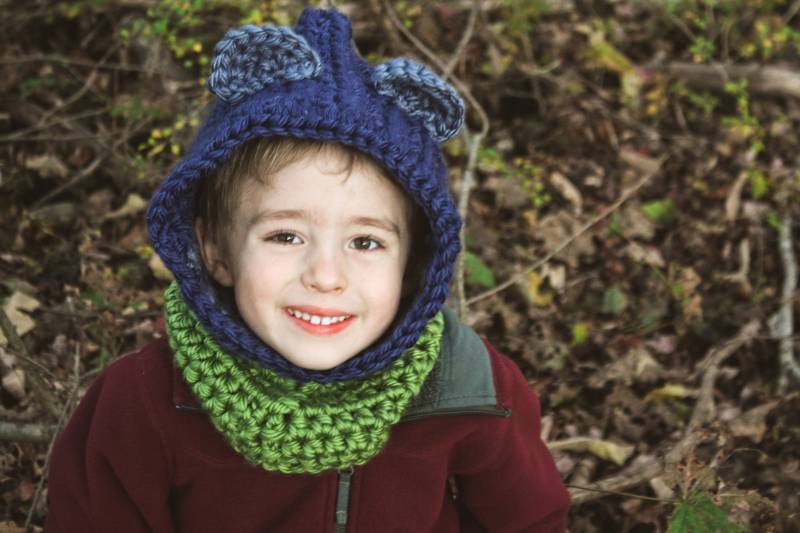 Der Bradbury Bear Cowl von NoeMadeCrafts
