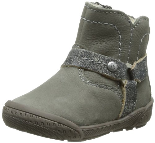 Noël Mini Goots Ch, Baby Jungen Babyschuhe - Lauflernschuhe, Grau - Grau - Gris (13 Ardoise) - Größe: 22 von Noël