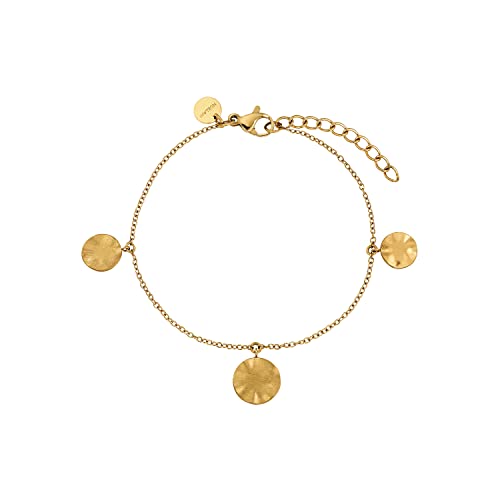 Noelani Armband Edelstahl Damen Armschmuck, 16+3 cm, Gold, Kommt in Schmuck Geschenk Box, 2032737 von Noelani