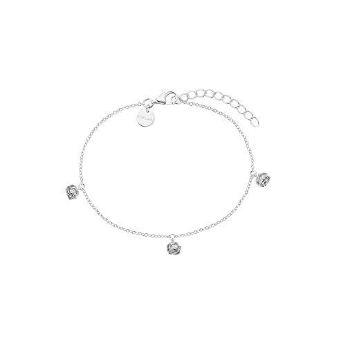 Noelani Armband 925 Sterling Silber Damen Armschmuck, 16+3 cm, Gold, Rose, Kommt in Schmuck Geschenk Box, 2031686 von Noelani