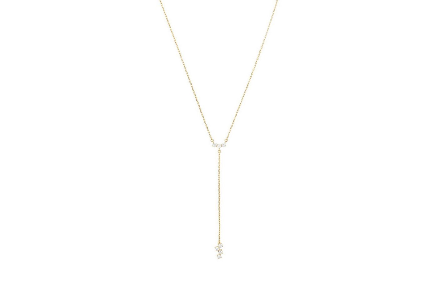 Noelani Silberkette Noelani Halskette für Damen, Silber 925, Zirkonia (Halskette, 1-tlg., Halskette) von Noelani