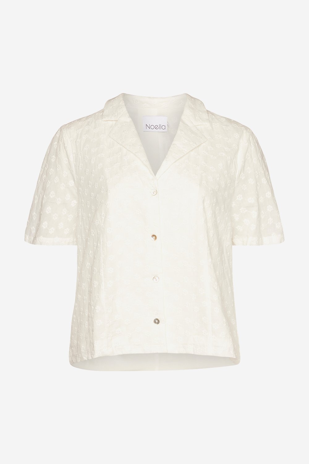 Jan Shirt Cotton Offwhite von Noella