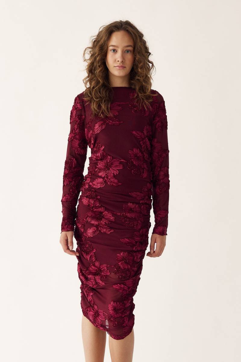 Lavinia L/S Dress Winetasting von Noella