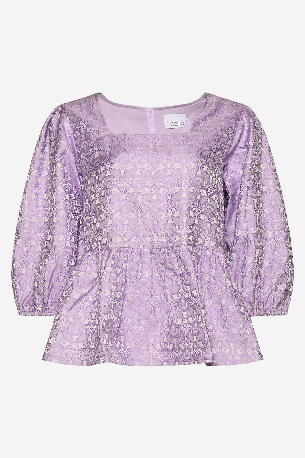 Makeena Flounce Blouse Lavender von Noella