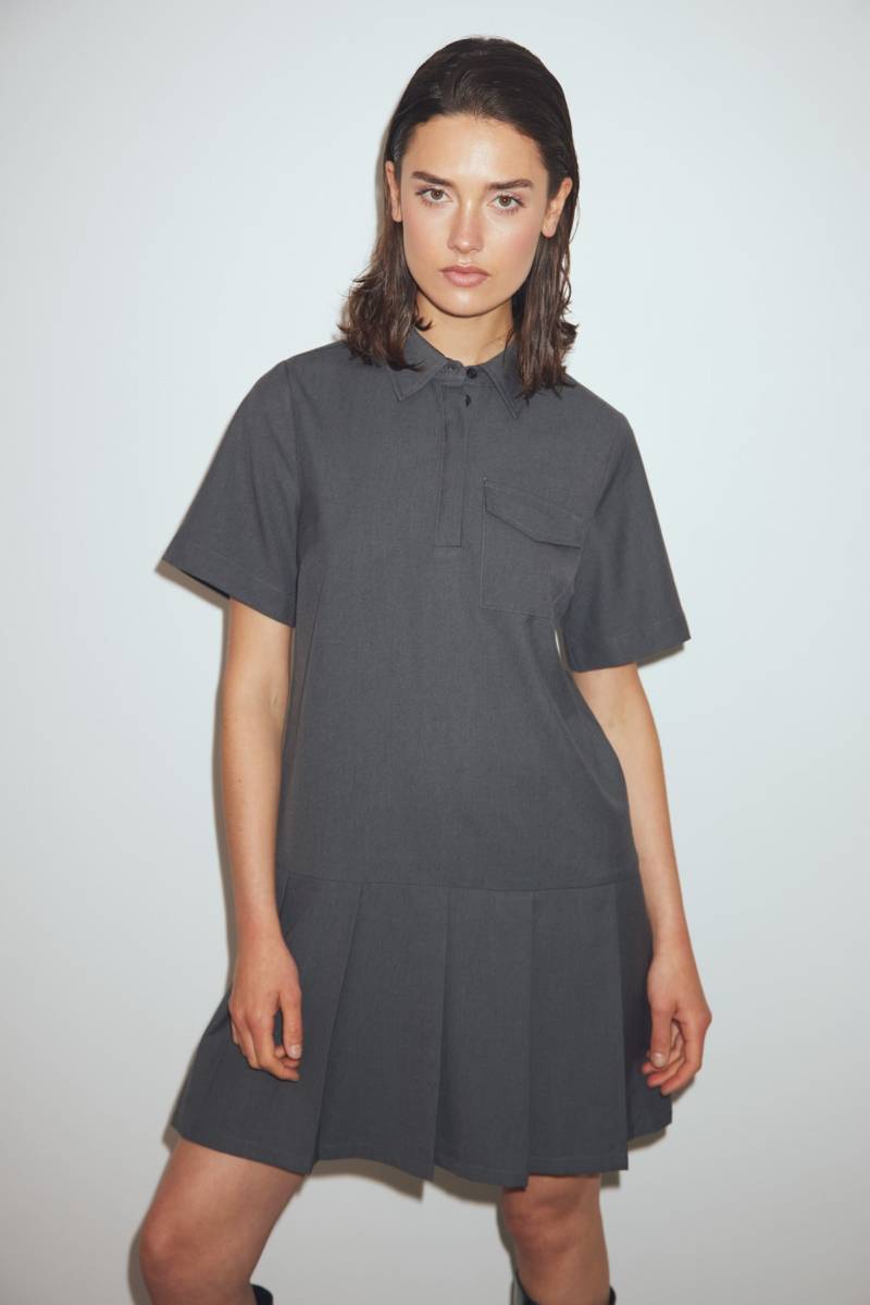 N-Moriah Dress Charcoal Mel. von Noella