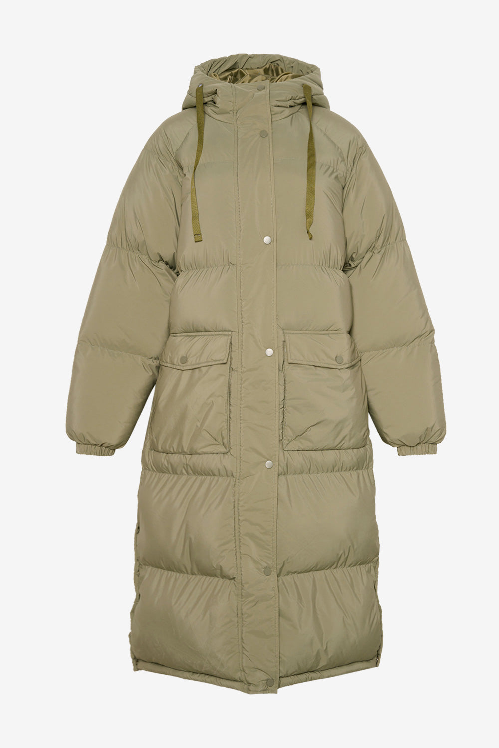 Nanna Puffer Coat Sage Green von Noella