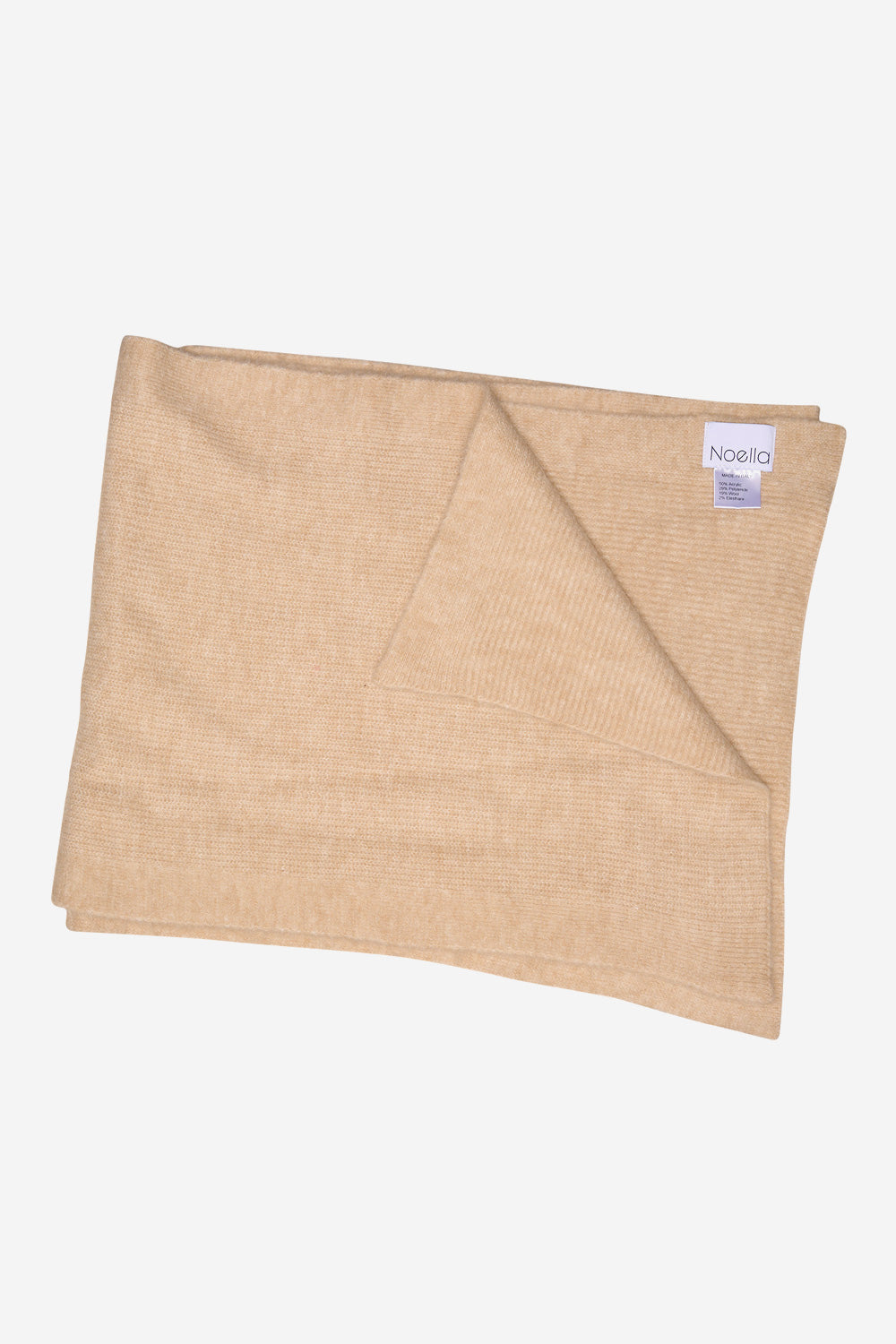 Pacy Knit Scarf Light Beige von Noella