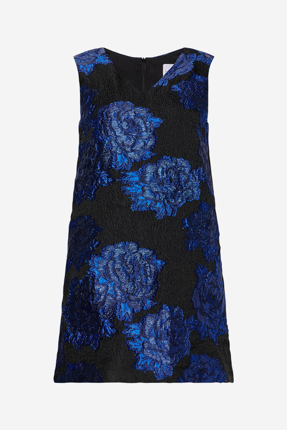 Taylor V-Neck Dress Blue Mix von Noella