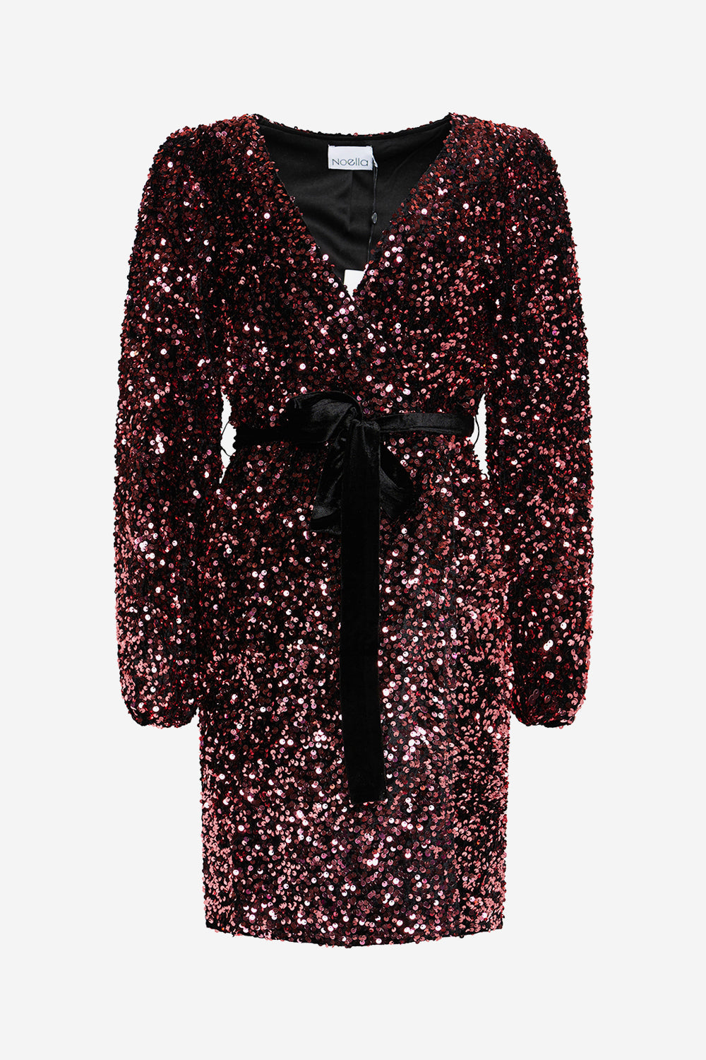 Teagan Wrap Dress Pink von Noella