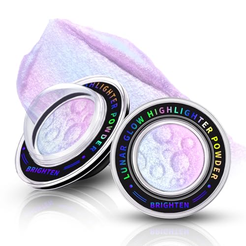 Noerrors Multichrome Lidschatten Highlighter-Palette, Glitzer, Schimmer, Chamäleon-Einzelfarben mit Farbwechsel-Holographie-Creme-Pulver, Körper-Gesicht-Innere-Winkeleffekt-Lidschatten #02 von Noerrors