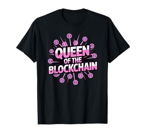 Blockchain Babe, Mädchen Krypto Liebhaber Bitcoin Blockchain Krypto T-Shirt Blockchain Babe, Mädchen Krypto Liebhaber Bitcoin Blockchain Krypto T-Shirt von Noether Sym
