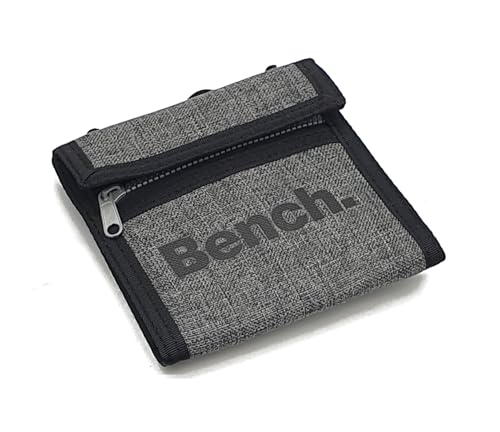 Bench Brustbeutel Brusttasche mit Reißverschluss Reisegeldbeutel, Geldbeutel (Grau) von Noey & Lou
