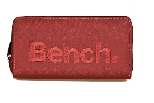 Noey & Lou Bench Damen Geldbörse XXL Portemonnaie Große Brieftasche Reißverschluss Clutch Münzörse (Rost) von Noey & Lou