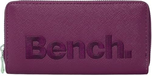 Noey & Lou Bench Damen Geldbörse XXL Portemonnaie Große Brieftasche Reißverschluss Clutch Münzörse (Lila) von Noey & Lou
