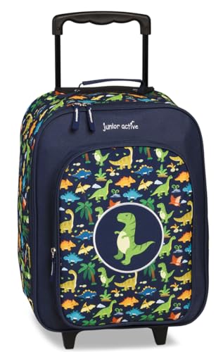 Noey & Lou Kinderkoffer Trolley Rucksack Brustbeutel Koffer Kinder Jungen Mädchen Fabrizio Weichgepäck (M1 Blau 1, M1) von Noey & Lou