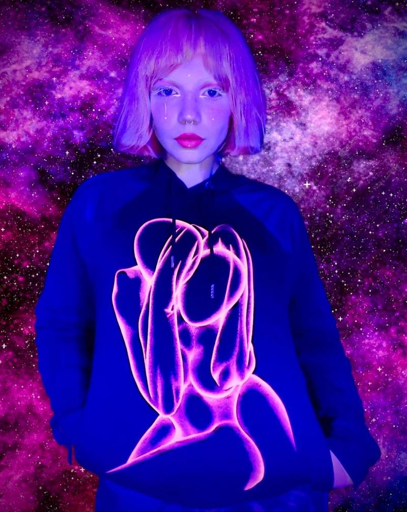 Hoody in Neonpink von NogoGallery