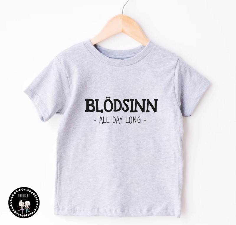 Kinder Bügelbild - Blödsinn All Day Long Dtf Transfer Bügelfolie Applikation T-Shirt Aufdruck Plotterbild Spruch Kinder Bügelbild - Blödsinn All Day Long Dtf Transfer Bügelfolie Applikation T-Shirt Aufdruck Plotterbild Spruch von NohobbyShopDE