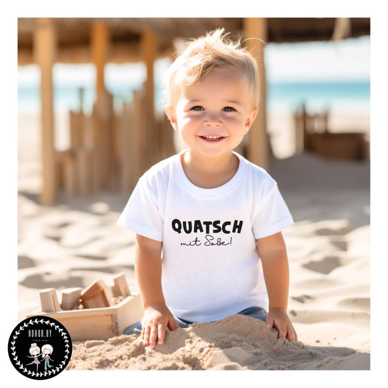 Kinder Bügelbild - Quatsch Mit Soße Dtf Transfer Bügelfolie Applikation T-Shirt Aufdruck Plotterbild Spruch Kinder Bügelbild - Quatsch Mit Soße Dtf Transfer Bügelfolie Applikation T-Shirt Aufdruck Plotterbild Spruch von NohobbyShopDE