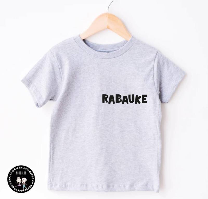 Kinder Bügelbild - Rabauke Dtf Transfer Bügelfolie Applikation T-Shirt Aufdruck Plotterbild Spruch von NohobbyShopDE