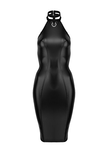 Noir Handmade Damen Bleistiftkleid aus Powerwetlook 3XL von Noir Handmade