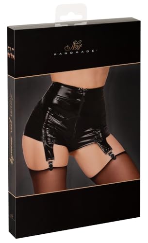 Noir Handmade F325 Glam Wetlook Straps-Slip (DE/NL/SE/PL, Alphanumerisch, 3XL, Regular, Regular, schwarz) von Noir Handmade