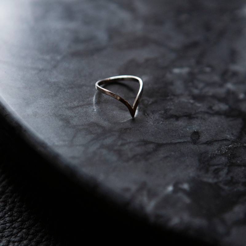 Spitze Ring | Bague Spitze Ring | Bague von NoirKala
