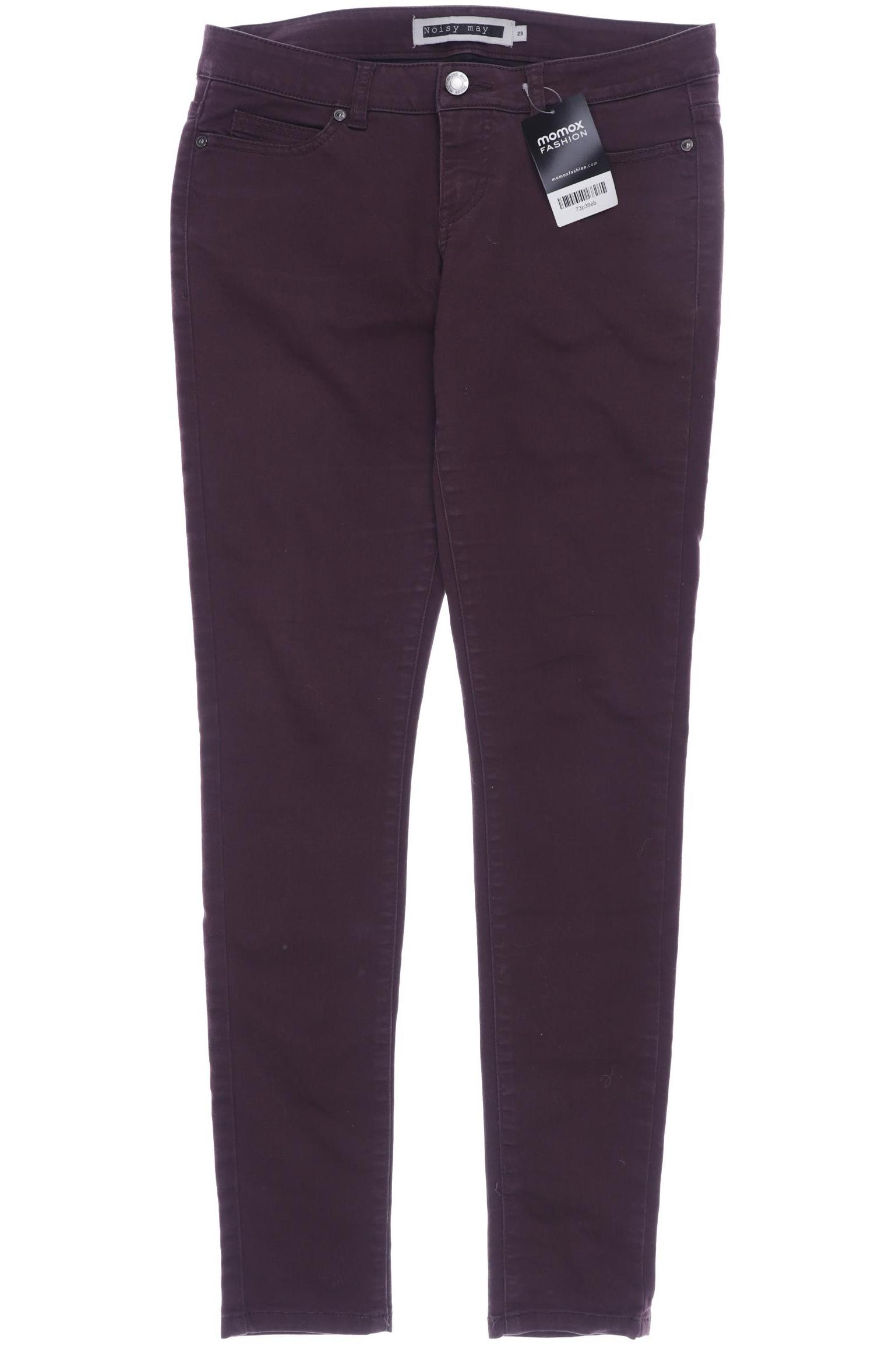 Noisy May Damen Jeans, bordeaux von Noisy May