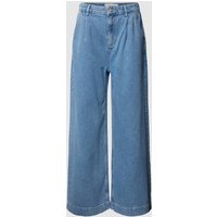 Noisy May Flared Jeans mit Knopf- und Reißverschluss Modell 'KENJA' in Jeansblau, Größe 27/32 von Noisy May