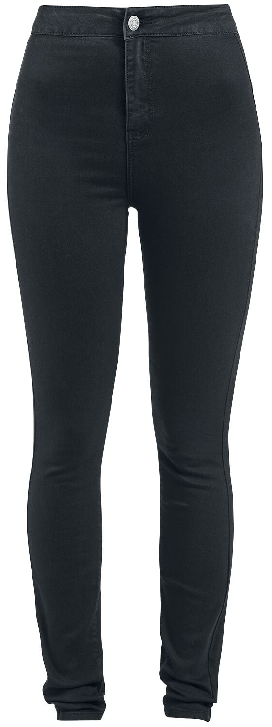 Noisy May Jeans - NMElla Super High Jeans - XS bis XL - für Damen - Größe M - schwarz von Noisy May