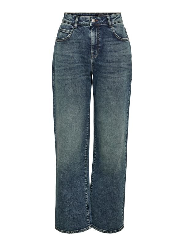 Noisy May Jeans - NMJOSIE HW BAGGY JEANS AZ400MB NOOS - W25L32 bis W31L34 - für Damen - Größe W29L32 - blau Noisy May Jeans - NMJOSIE HW BAGGY JEANS AZ400MB NOOS - W25L32 bis W31L34 - für Damen - Größe W29L32 - blau von Noisy May