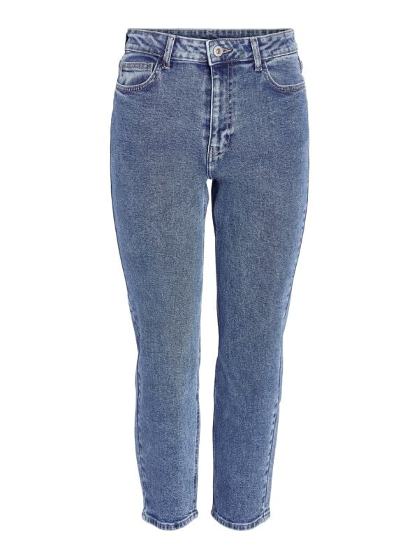 Noisy May Jeans - NMMONI HW ST ANK JEANS AZ358MB NOOS - W25L32 bis W29L32 - für Damen - Größe W26L30 - blau von Noisy May