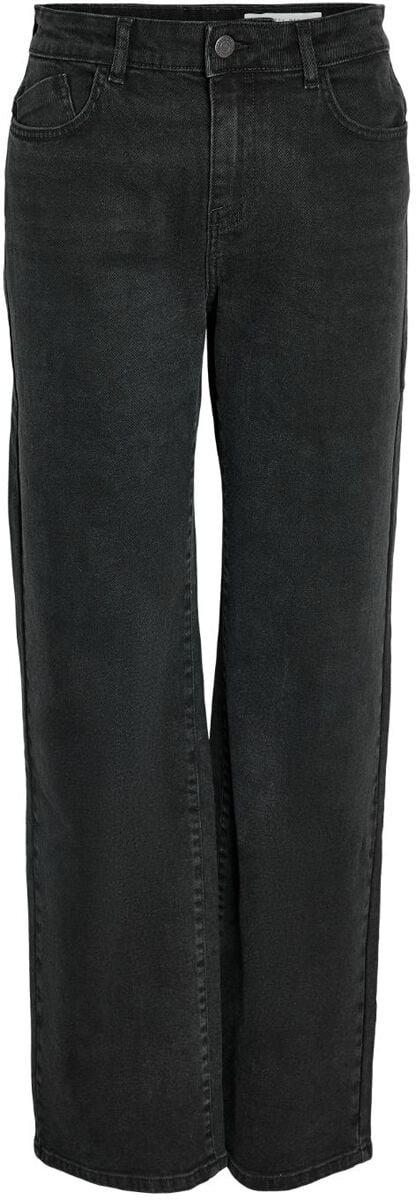 Noisy May Jeans - NMYolanda NW Wide Jeans Black NOOS - W25L30 bis W32L32 - für Damen - Größe W25L32 - schwarz Noisy May Jeans - NMYolanda NW Wide Jeans Black NOOS - W25L30 bis W32L32 - für Damen - Größe W25L32 - schwarz von Noisy May